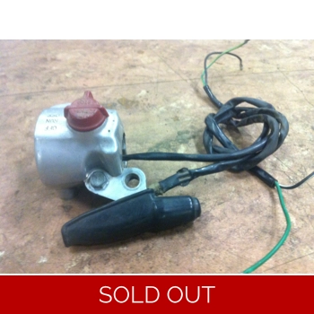 1983 Honda XL80S Right Hand Kill Switch Perch